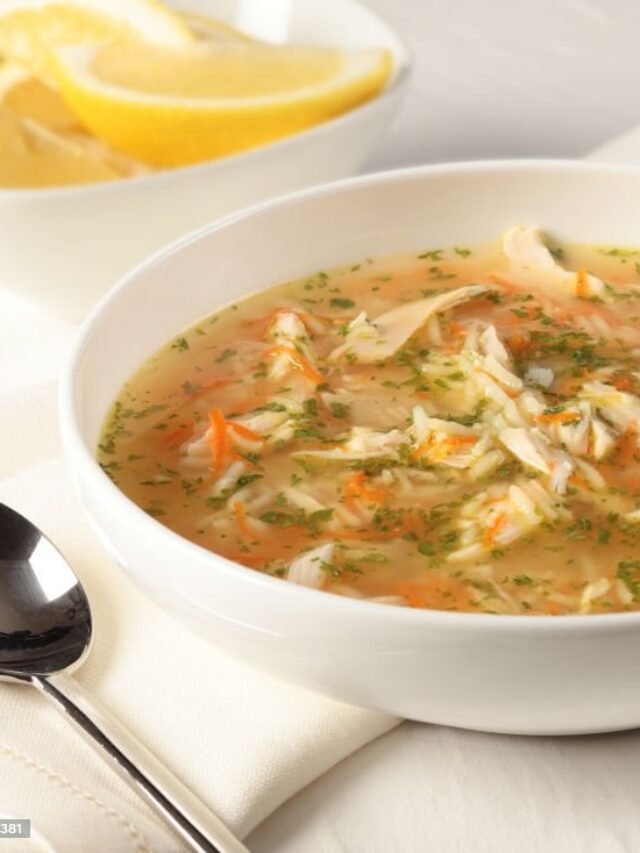 Chicken soup images for the food industry.